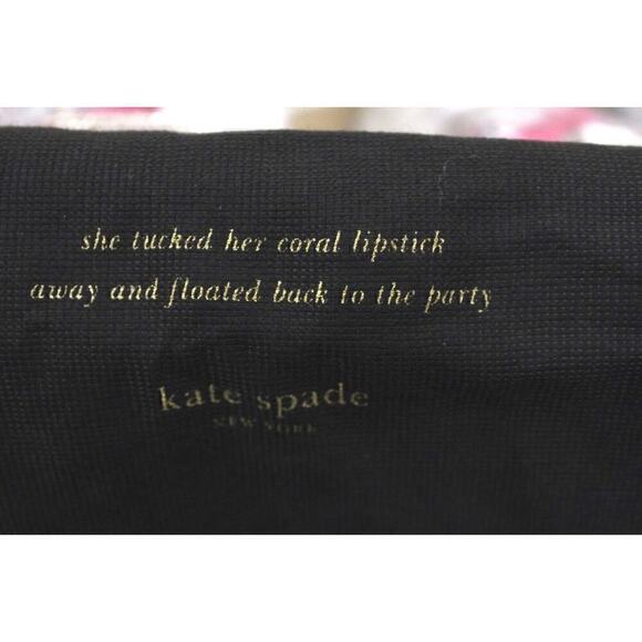 Kate Spade Crown Heels Fuchsia Suede w/ Crystal Bow Pink 8.5 B In Box/Bag $398 - Picture 12 of 12